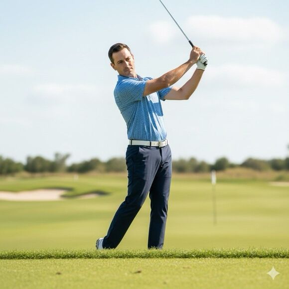 Peter Millar Summer Comfort Golf Polo Mens XL Blue Performance Shirt - Picture 1 of 10